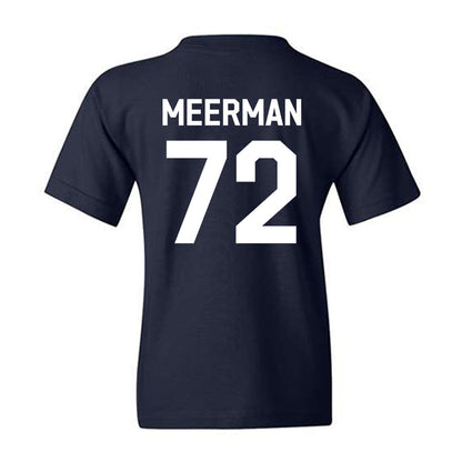 AU - NCAA Men's Ice Hockey : Brett Meerman - Classic Shersey Youth T-Shirt-1
