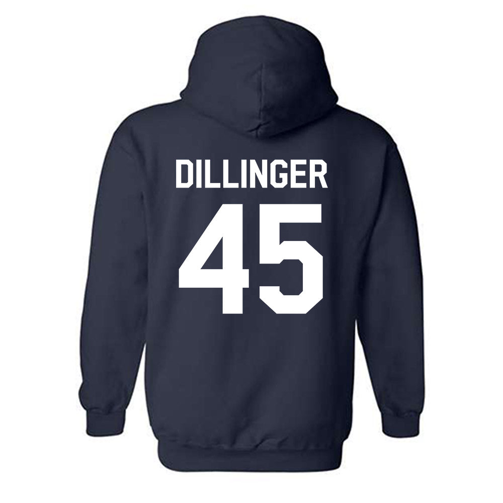 AU - NCAA Women's Basketball : Greta Dillinger - Classic Shersey Hooded Sweatshirt-1