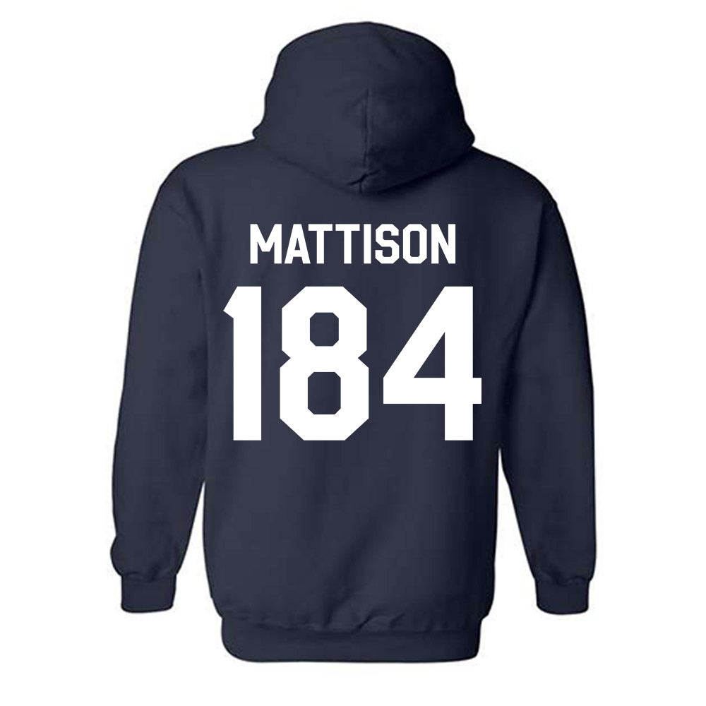 AU - NCAA Wrestling : Aidan Mattison - Classic Shersey Hooded Sweatshirt-1