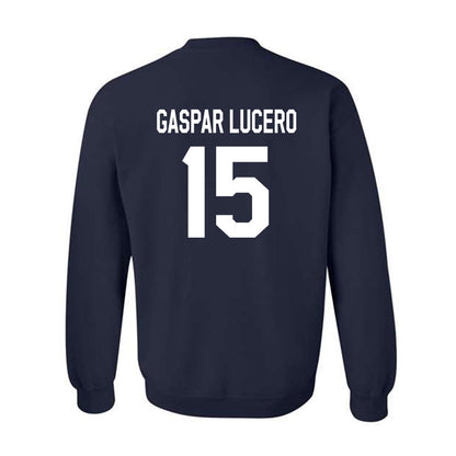 AU - NCAA Football : Amanda Gaspar Lucero - Classic Shersey Crewneck Sweatshirt-1