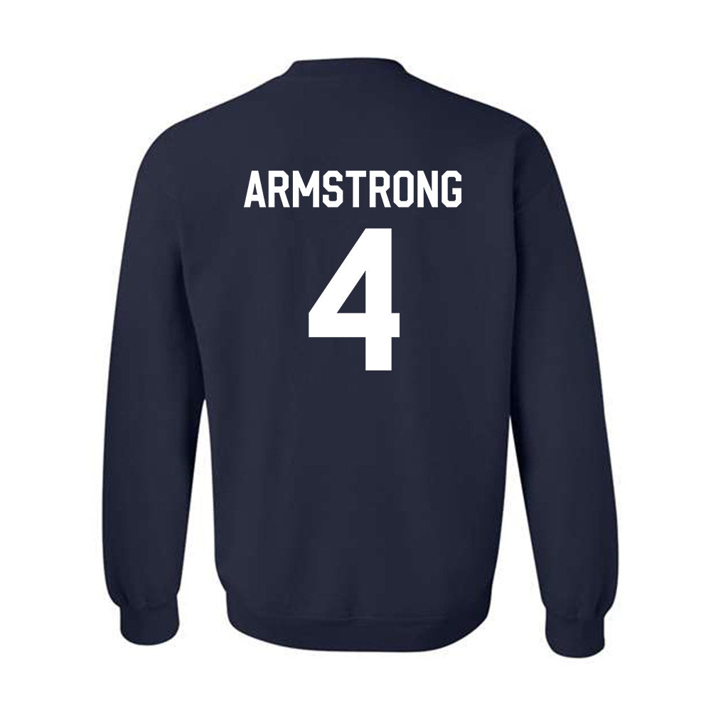 AU - NCAA Men's Basketball : Cj Armstrong - Classic Shersey Crewneck Sweatshirt-1