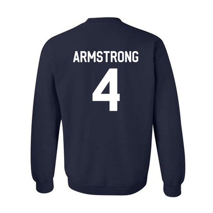 AU - NCAA Men's Basketball : Cj Armstrong - Classic Shersey Crewneck Sweatshirt-1
