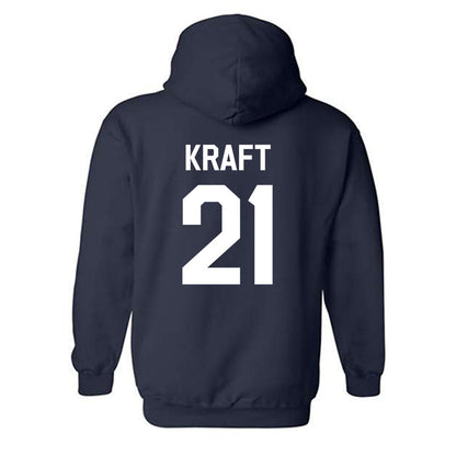 AU - NCAA Men's Basketball : Conner Kraft - Classic Shersey Hooded Sweatshirt-1