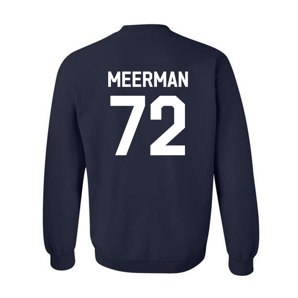 AU - NCAA Men's Ice Hockey : Brett Meerman - Classic Shersey Crewneck Sweatshirt-1