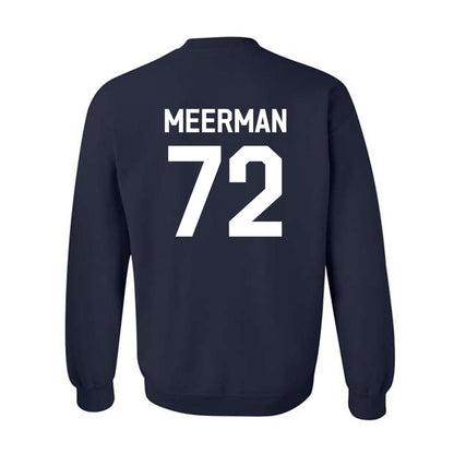 AU - NCAA Men's Ice Hockey : Brett Meerman - Classic Shersey Crewneck Sweatshirt-1