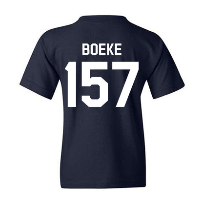 AU - NCAA Wrestling : Kyle Boeke - Classic Shersey Youth T-Shirt-1