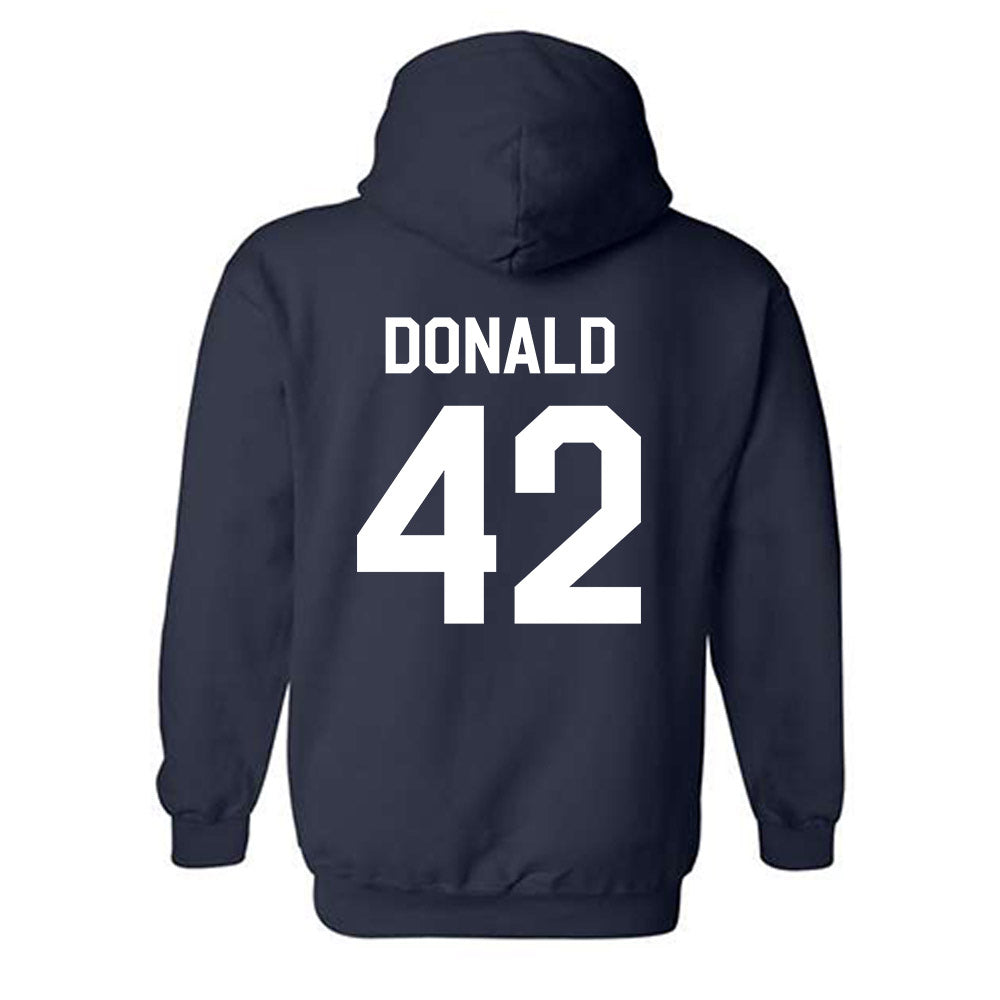 AU - NCAA Women's Basketball : Mia Donald - Classic Shersey Hooded Sweatshirt-1