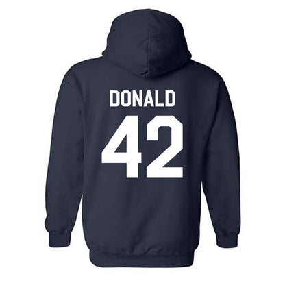 AU - NCAA Women's Basketball : Mia Donald - Classic Shersey Hooded Sweatshirt-1