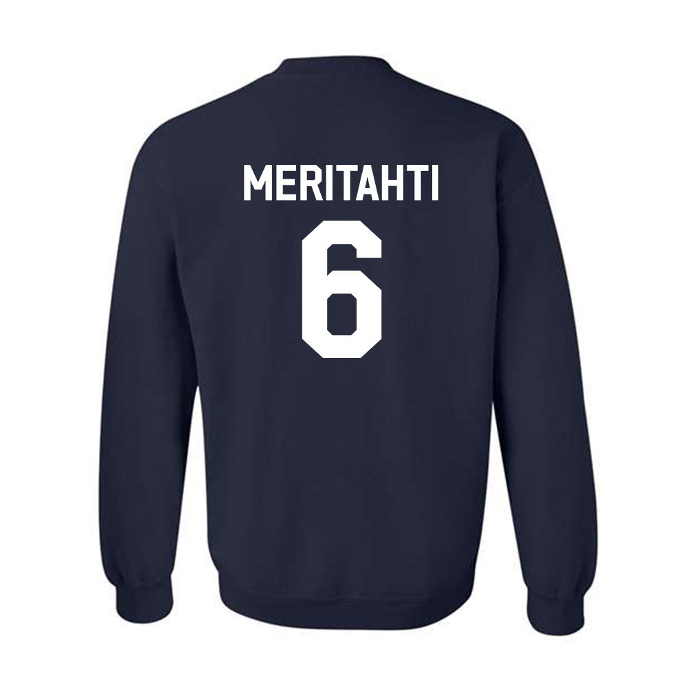 AU - NCAA Men's Ice Hockey : Samo Meritahti - Classic Shersey Crewneck Sweatshirt-1