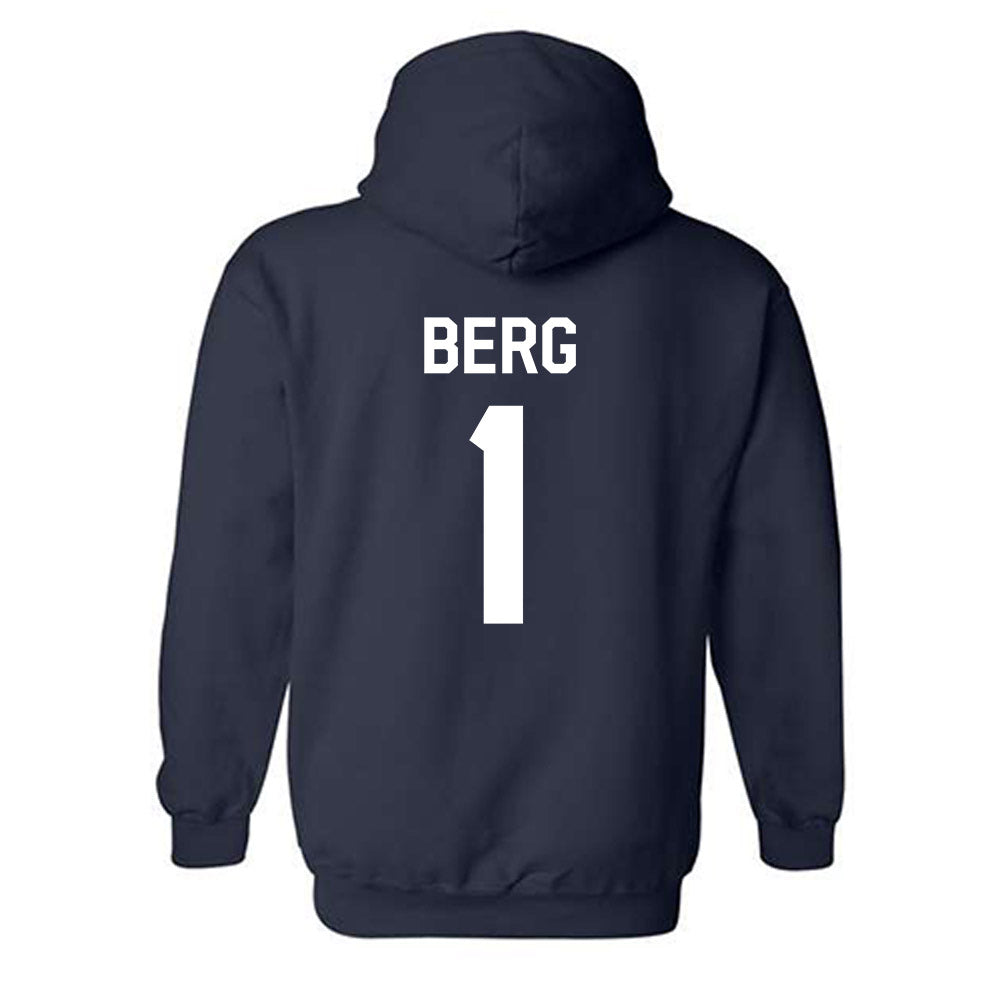 AU - NCAA Baseball : Troy Berg - Classic Shersey Hooded Sweatshirt-1