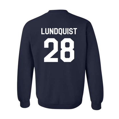 AU - NCAA Baseball : Jake Lundquist - Classic Shersey Crewneck Sweatshirt-1