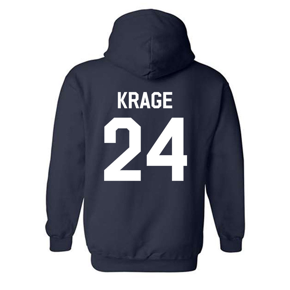 AU - NCAA Softball : Helene Krage - Classic Shersey Hooded Sweatshirt-1
