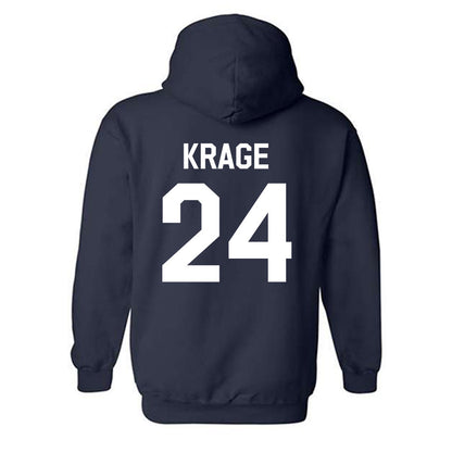 AU - NCAA Softball : Helene Krage - Classic Shersey Hooded Sweatshirt-1