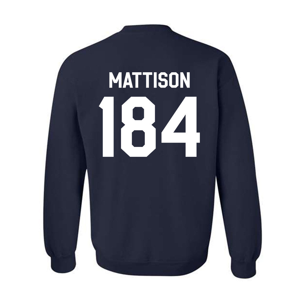 AU - NCAA Wrestling : Aidan Mattison - Classic Shersey Crewneck Sweatshirt-1