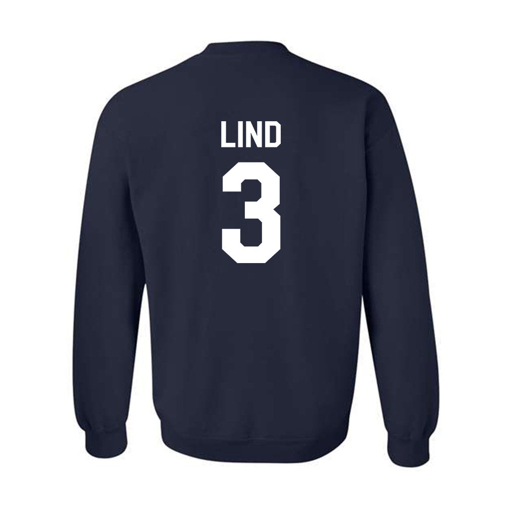 AU - NCAA Baseball : Bjorn Lind - Classic Shersey Crewneck Sweatshirt-1