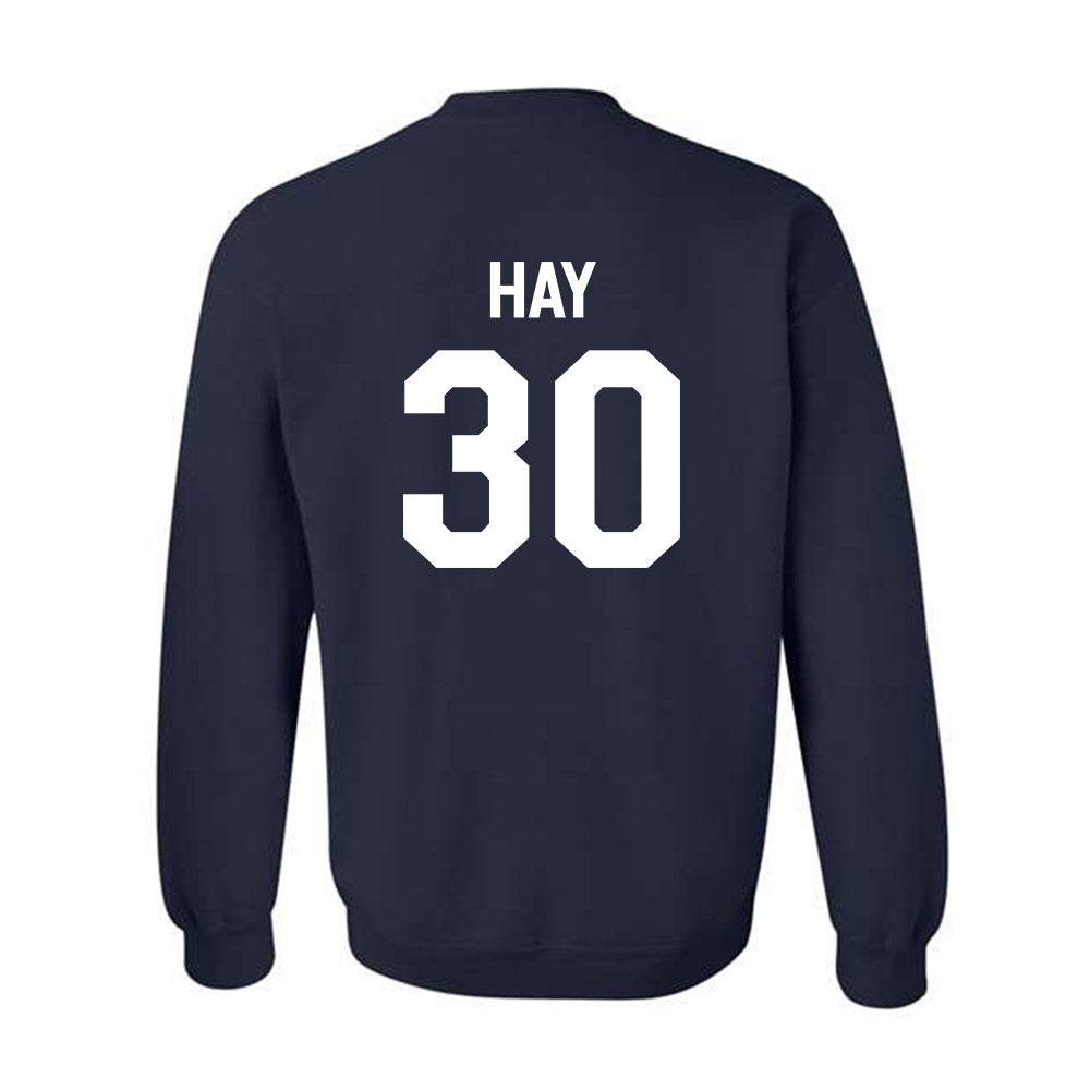 AU - NCAA Men's Ice Hockey : Kolby Hay - Classic Shersey Crewneck Sweatshirt-1