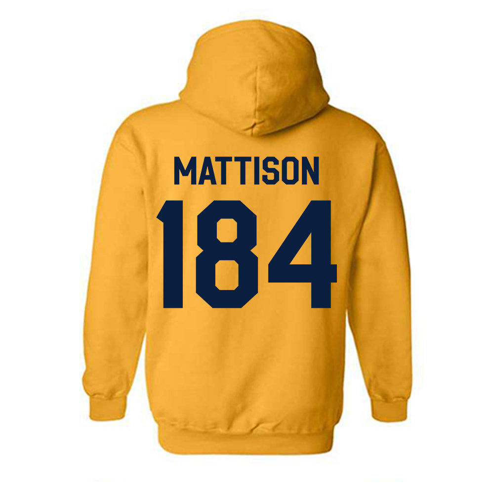 AU - NCAA Wrestling : Aidan Mattison - Classic Shersey Hooded Sweatshirt-1