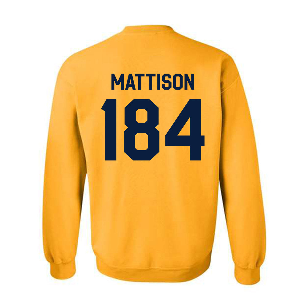 AU - NCAA Wrestling : Aidan Mattison - Classic Shersey Crewneck Sweatshirt-1