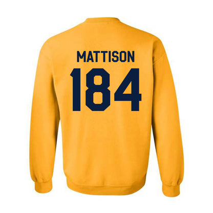 AU - NCAA Wrestling : Aidan Mattison - Classic Shersey Crewneck Sweatshirt-1