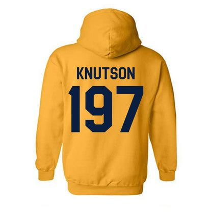 AU - NCAA Wrestling : Lane Knutson - Classic Shersey Hooded Sweatshirt-1
