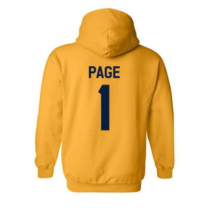 AU - NCAA Football : DJ Page - Classic Shersey Hooded Sweatshirt-1