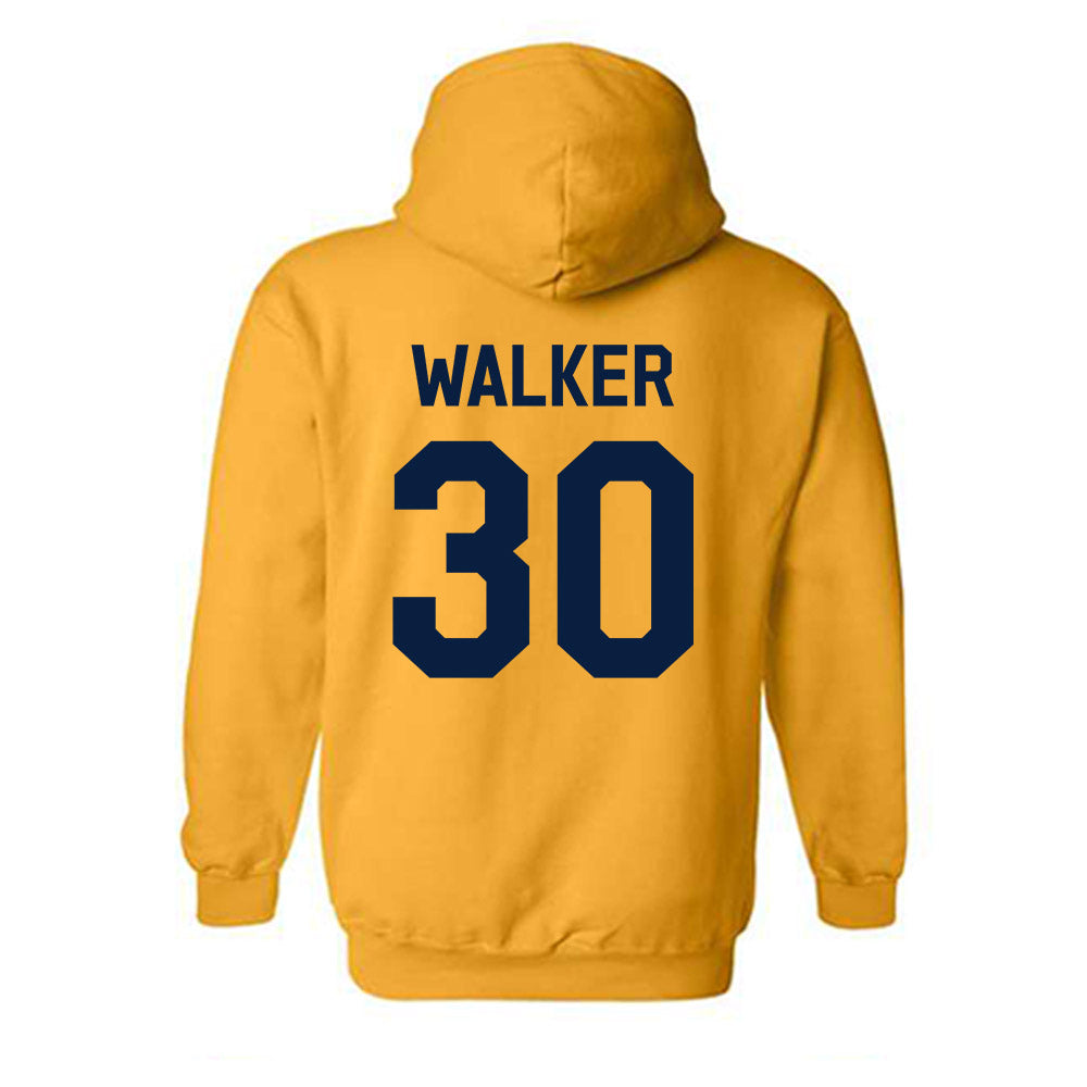 AU - NCAA Baseball : Carson Walker - Classic Shersey Hooded Sweatshirt-1