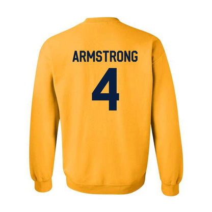 AU - NCAA Men's Basketball : Cj Armstrong - Classic Shersey Crewneck Sweatshirt-1