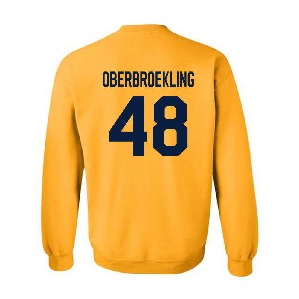 AU - NCAA Baseball : Caden Oberbroekling - Classic Shersey Crewneck Sweatshirt-1