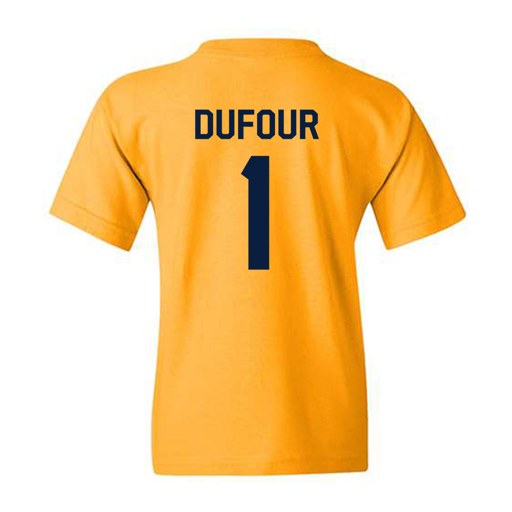 AU - NCAA Women's Tennis : Nicole Dufour - Classic Shersey Youth T-Shirt-1