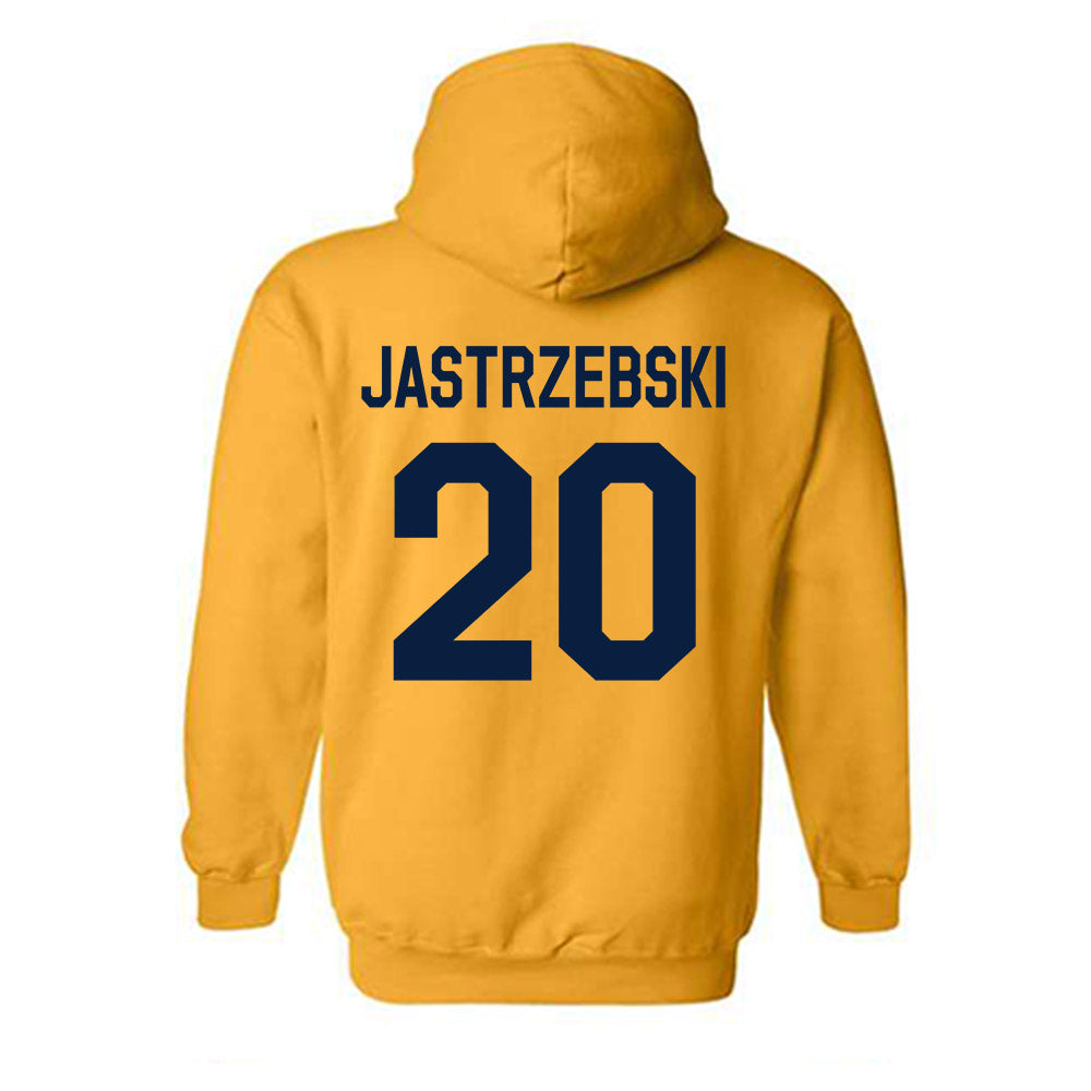AU - NCAA Men's Ice Hockey : Jacob Jastrzebski - Classic Shersey Hooded Sweatshirt-1