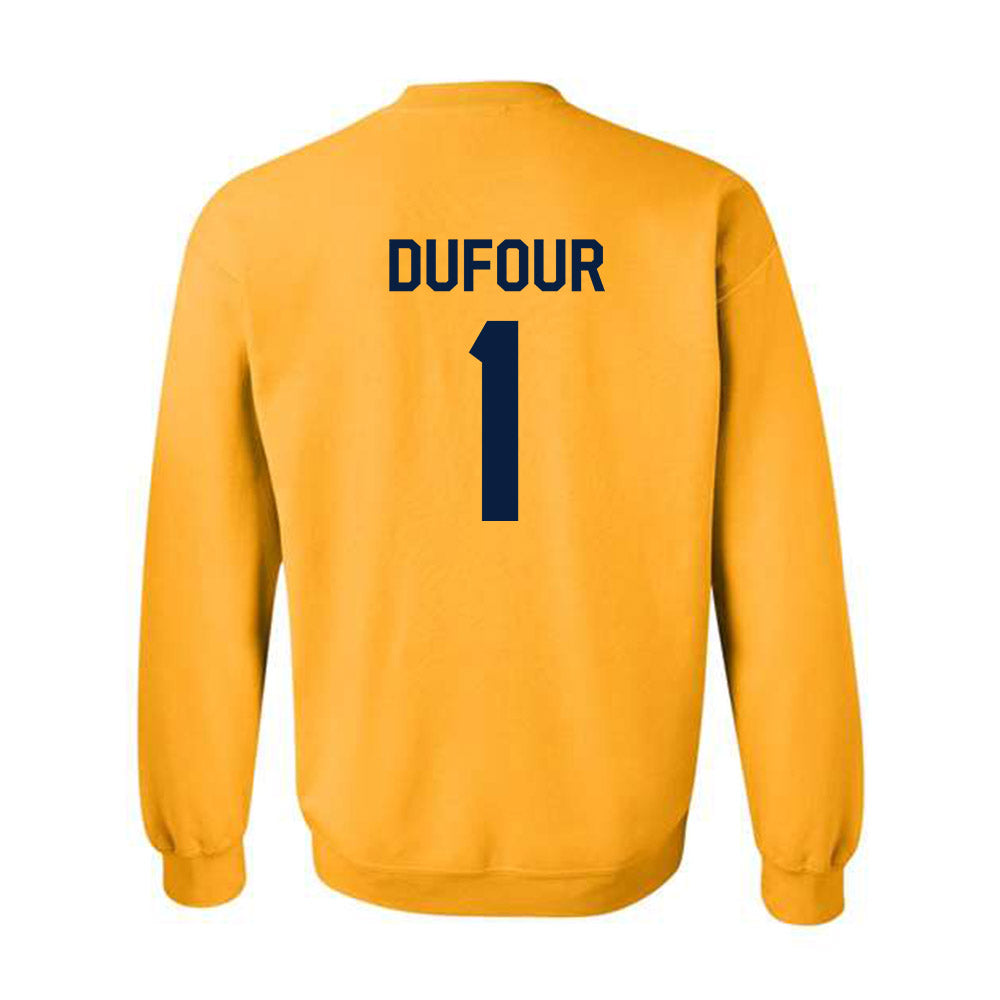 AU - NCAA Women's Tennis : Nicole Dufour - Classic Shersey Crewneck Sweatshirt-1