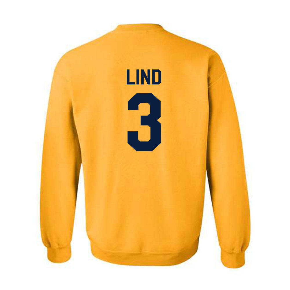 AU - NCAA Baseball : Bjorn Lind - Classic Shersey Crewneck Sweatshirt-1