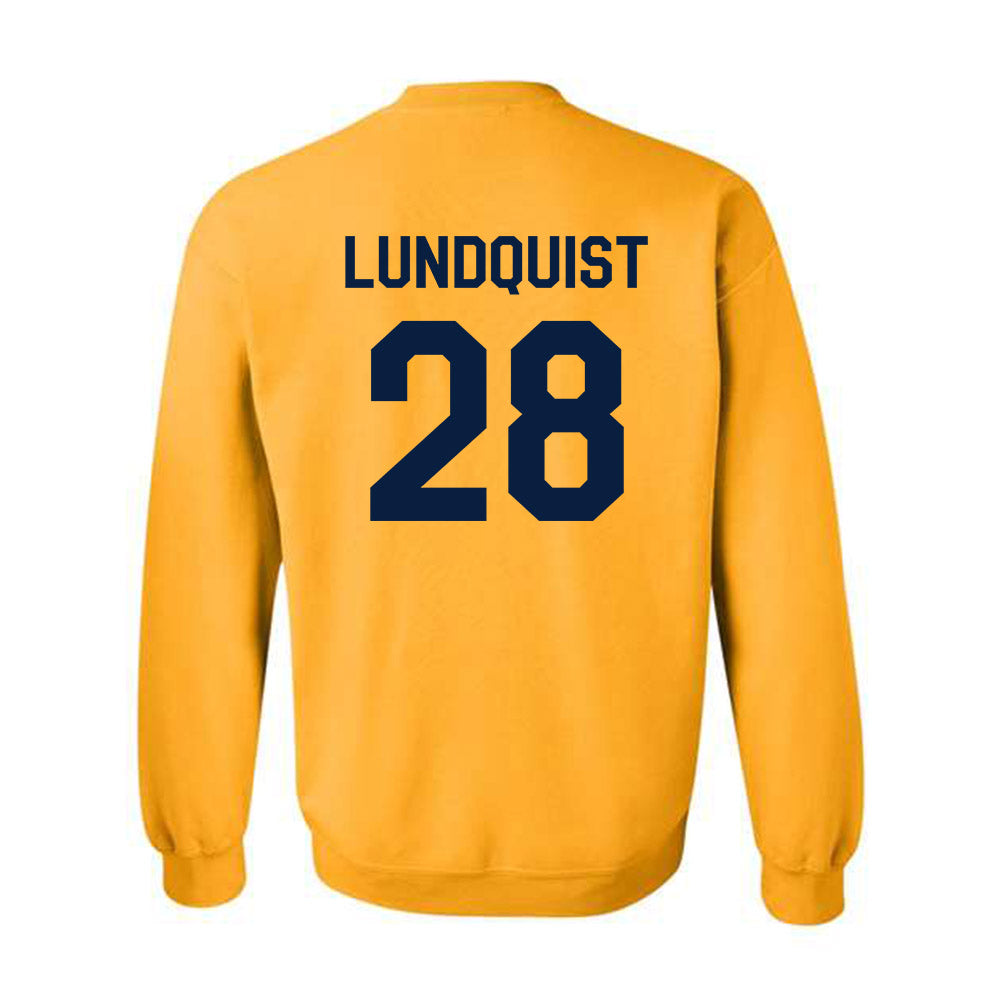 AU - NCAA Baseball : Jake Lundquist - Classic Shersey Crewneck Sweatshirt-1