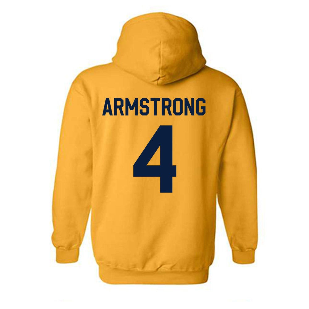 AU - NCAA Men's Basketball : Cj Armstrong - Classic Shersey Hooded Sweatshirt-1