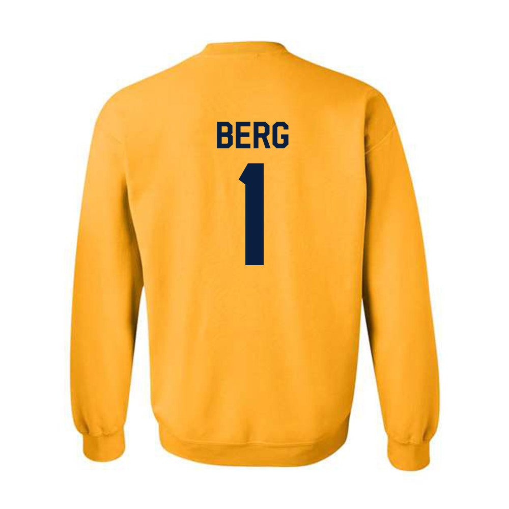 AU - NCAA Baseball : Troy Berg - Classic Shersey Crewneck Sweatshirt-1