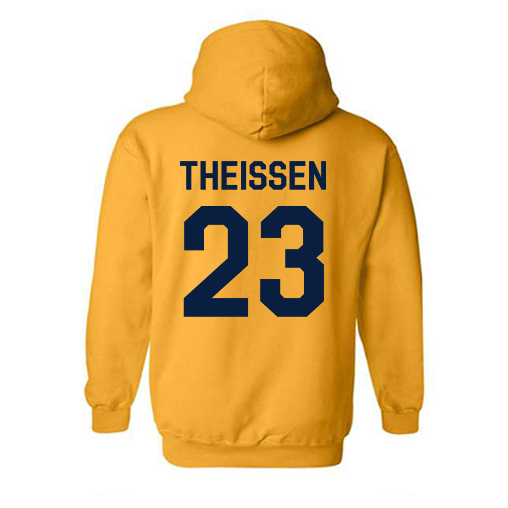 AU - NCAA Men's Ice Hockey : Carter Theissen - Classic Shersey Hooded Sweatshirt-1