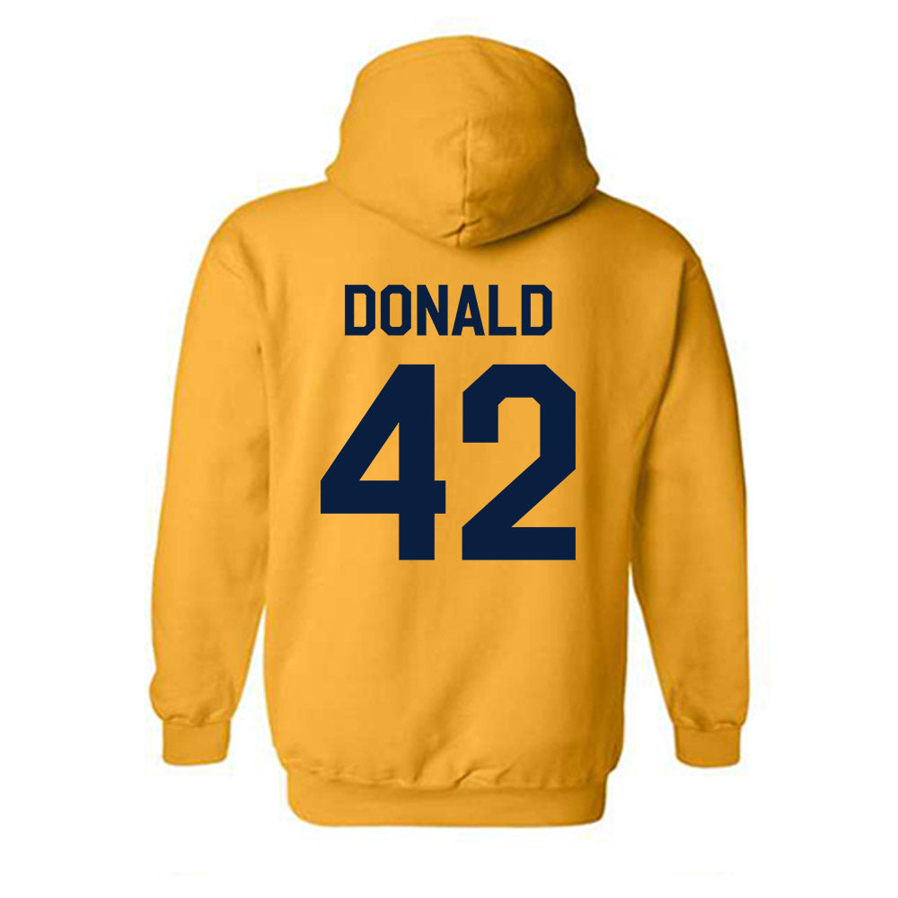AU - NCAA Women's Basketball : Mia Donald - Classic Shersey Hooded Sweatshirt-1
