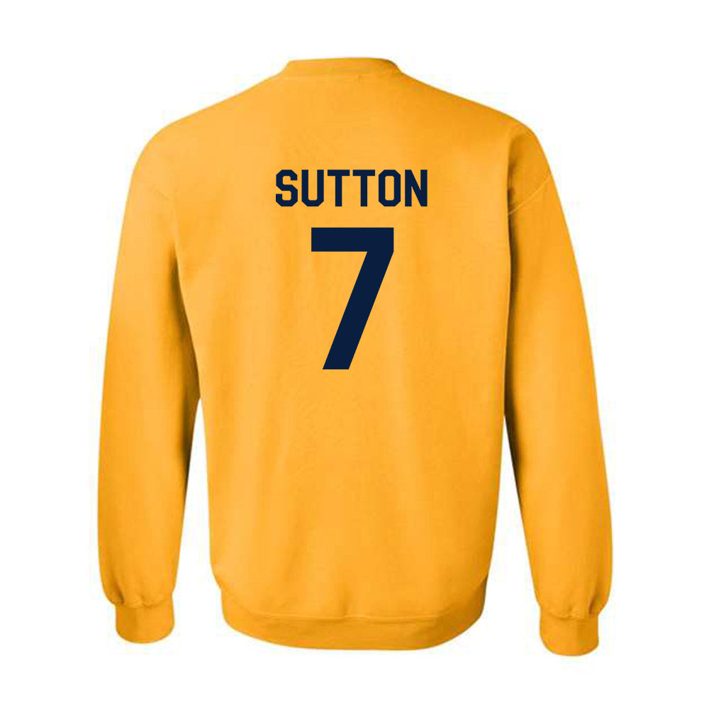 AU - NCAA Baseball : Jack Sutton - Classic Shersey Crewneck Sweatshirt-1