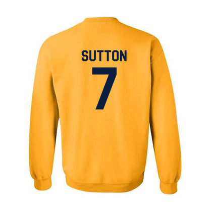 AU - NCAA Baseball : Jack Sutton - Classic Shersey Crewneck Sweatshirt-1