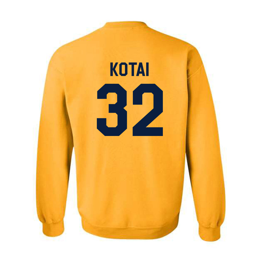 AU - NCAA Men's Ice Hockey : Josh Kotai - Classic Shersey Crewneck Sweatshirt-1