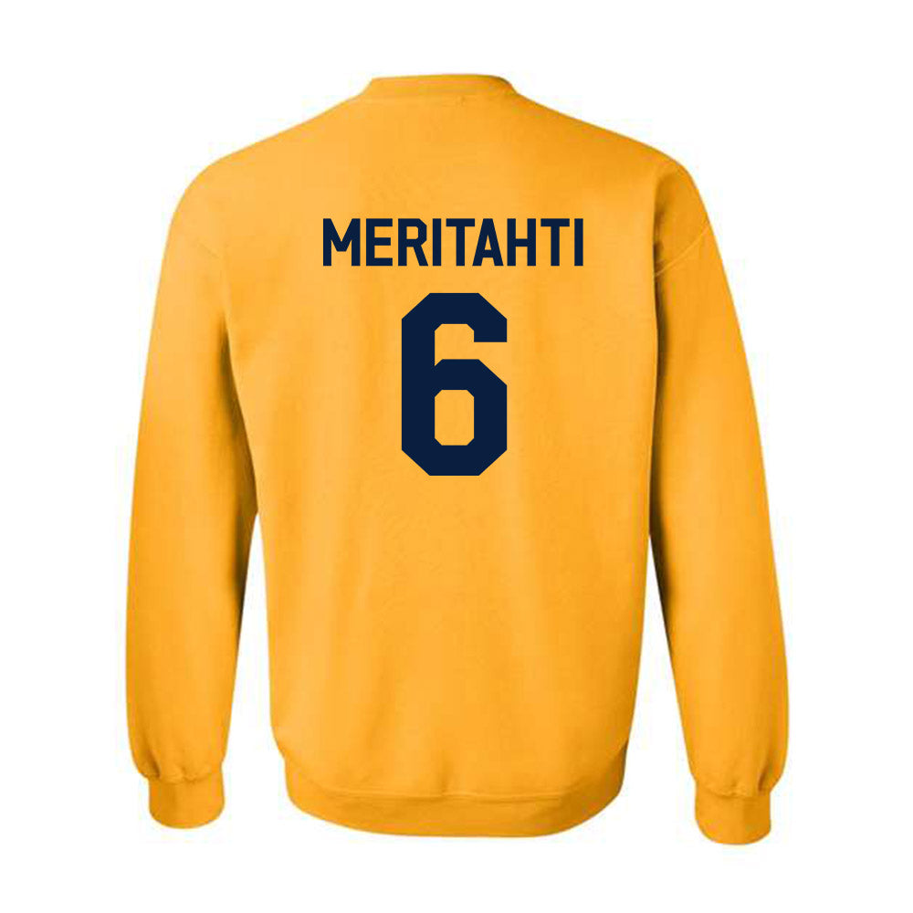 AU - NCAA Men's Ice Hockey : Samo Meritahti - Classic Shersey Crewneck Sweatshirt-1