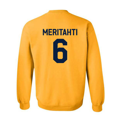 AU - NCAA Men's Ice Hockey : Samo Meritahti - Classic Shersey Crewneck Sweatshirt-1