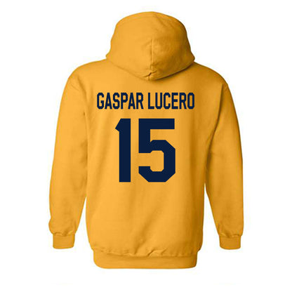AU - NCAA Football : Amanda Gaspar Lucero - Classic Shersey Hooded Sweatshirt-1