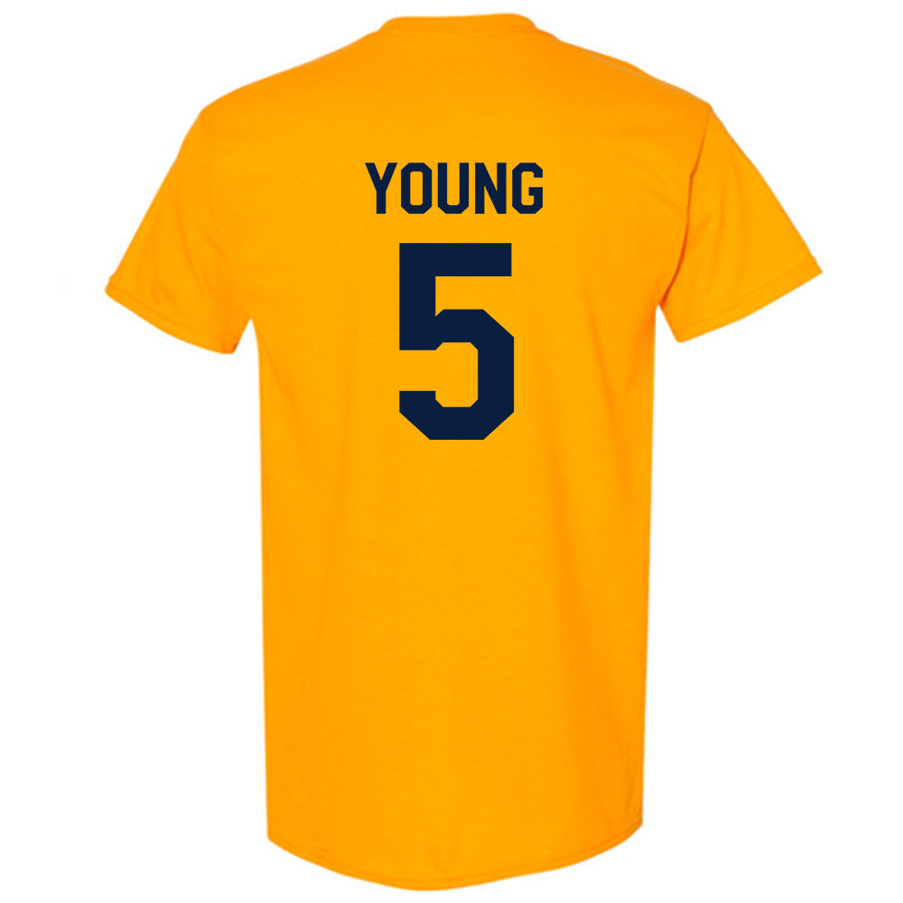 AU - NCAA Men's Ice Hockey : Easton Young - Classic Shersey T-Shirt-1
