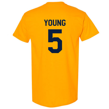 AU - NCAA Men's Ice Hockey : Easton Young - Classic Shersey T-Shirt-1