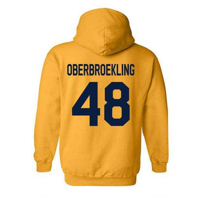 AU - NCAA Baseball : Caden Oberbroekling - Classic Shersey Hooded Sweatshirt-1