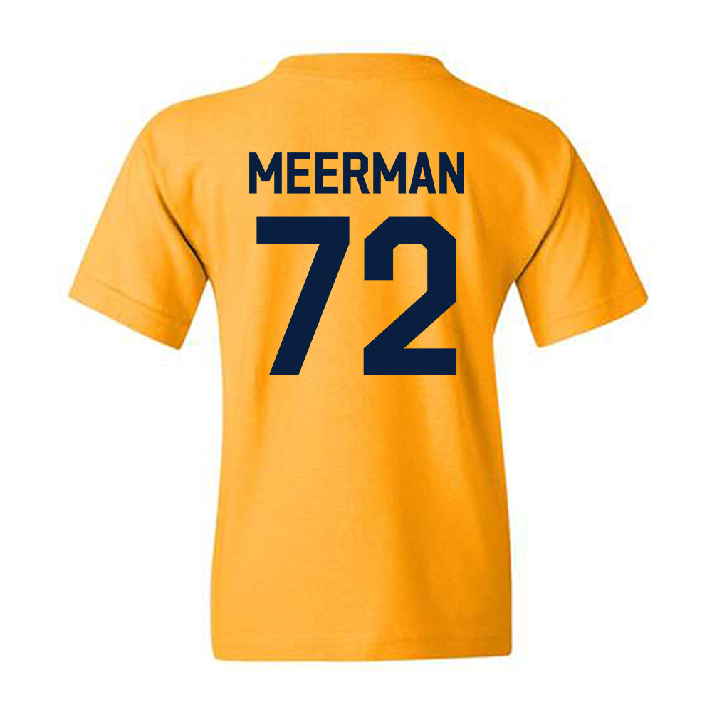 AU - NCAA Men's Ice Hockey : Brett Meerman - Classic Shersey Youth T-Shirt-1