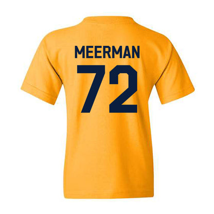 AU - NCAA Men's Ice Hockey : Brett Meerman - Classic Shersey Youth T-Shirt-1
