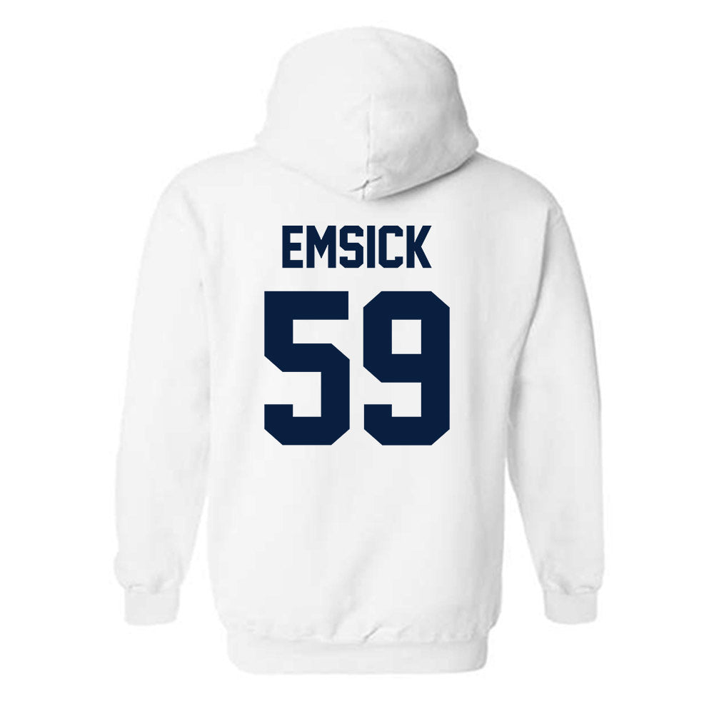 AU - NCAA Football : Chase Emsick - Classic Shersey Hooded Sweatshirt-1