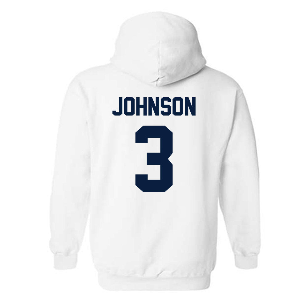 AU - NCAA Men's Basketball : Riley Johnson - Classic Shersey Hooded Sweatshirt-1